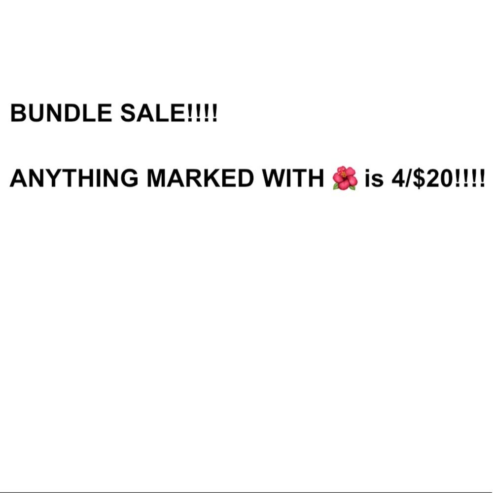 Bundle sale!!!!